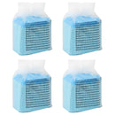 Non-vævet stof pet træningspude 200 pcs Blå og Hvid 45 x 33 cm