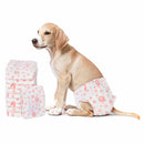 Engangs hundetrusser til hunhunde 30 pcs Hvid M