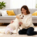 Engangs hundetrusser til hunhunde 30 pcs Hvid L