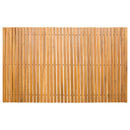 Bademåtte Brun 100 x 60 cm Massivt Akacietræ