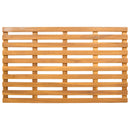 Bademåtte Ensfarvet Brun 80 x 48 x 2,5 cm træ