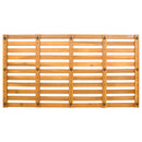 Bademåtte Ensfarvet Brun 100 x 53 x 2,5 cm træ