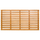 Bademåtte Ensfarvet Brun 100 x 53 x 2,5 cm træ
