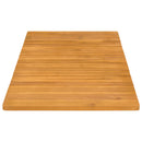Bademåtte Ensfarvet Brun 100 x 55 cm træ
