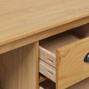 Sideboard HILL Honningbrun 154 x 40 x 80 cm Massivt fyrretræ