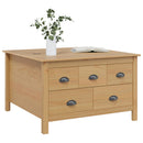 Sofabord HILL Honningbrun 79,5 x 79,5 x 49 cm Massivt fyrretræ