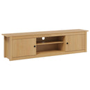 TV stativ HILL Honningbrun 158 x 40 x 39.5 cm Massivt fyrretræ