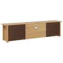 TV stativ HILL Honningbrun 158 x 40 x 39.5 cm Massivt fyrretræ