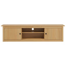 TV stativ HILL Honningbrun 158 x 40 x 39.5 cm Massivt fyrretræ