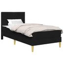Sengestel Sort 80 x 200 cm Polyester