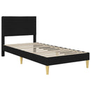 Sengestel Sort 90 x 190 cm Polyester