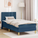 Sengestel Blå 100 x 200 cm Polyester