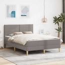 Sengestel Gråbrun 160 x 200 cm Polyester