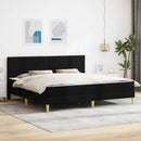 Sengestel Sort 180 x 200 cm Polyester