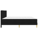 Sengestel Sort 200 x 200 cm Polyester