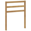 Rygstøtte Modul Hvid 59 x 4 x 73 cm Massivt Akacietræ