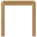 Armlænsmodul 2 stk. Hvid 59 x 6 x 61 cm Massivt Akacietræ