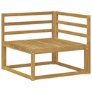 Udendørs Hjørnesofa Hvid 83 x 83 x 73 cm