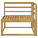 Udendørs Hjørnesofa Hvid 83 x 83 x 73 cm