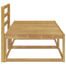 2 Stk Udendørs puf Polyester Hvid