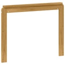 Armlænsmodul 2 stk. Hvid 79 x 6 x 61 cm Massivt Akacietræ