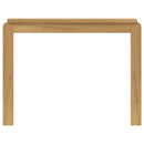 Armlænsmodul 2 stk. Hvid 79 x 6 x 61 cm Massivt Akacietræ