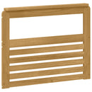 Armlænsmodul 2 pcs Hvid 79 x 6 x 61 cm Massivt Akacietræ