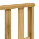 Armlænsmodul 2 stk. Hvid 80 x 6 x 61 cm Massivt Akacietræ