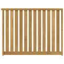 Armlænsmodul 2 pcs Hvid 80 x 6 x 61 cm Massivt Akacietræ