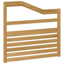 Armstøtte Modul 2 stk. Hvid 79 x 4 x 73 cm Massivt Akacietræ