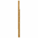 Armstøtte Modul 2 stk. Hvid 79 x 4 x 73 cm Massivt Akacietræ