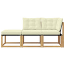 3 stk. Sektionel sofa enheder Hvid