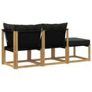 3 stk. Sektionel sofa enheder Hvid