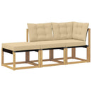 3 stk. Sektionel sofa enheder Hvid