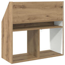Børnebogreol Artisan Egetræ 72,5 x 29,5 x 69 cm Konstrueret træ