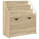 Børnebogreol Sonoma eg 60 x 29,5 x 69 cm Konstrueret træ