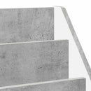 Børnebogreol Beton Grå 60 x 29,5 x 69 cm Konstrueret træ