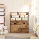 Børnebogreol Gammelt træ 60 x 29,5 x 69 cm Konstrueret træ