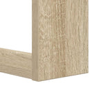 Bogreol 2 niveauer 52 x 25 x 71,5 cm Konstrueret træ Sonoma eg
