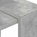 Bogreol Beton Grå 52 x 25 x 71,5 cm Konstrueret træ