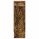 Bogreol 2 niveauer 52 x 25 x 71,5 cm Konstrueret træ Røget eg