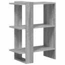 Bogreol Grå Sonoma 52 x 25 x 71,5 cm Konstrueret træ