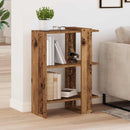 Bogreol Gammelt træ 52 x 25 x 71,5 cm Konstrueret træ