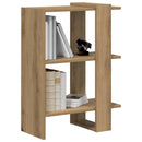 Bogreol 2 niveauer 52 x 25 x 71,5 cm Konstrueret træ