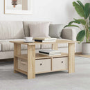 Sofabord Sonoma eg 77 x 55 x 42 cm Konstrueret træ