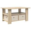 Sofabord Sonoma eg 77 x 55 x 42 cm Konstrueret træ