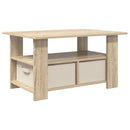 Sofabord Sonoma eg 77 x 55 x 42 cm Konstrueret træ