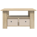 Sofabord Sonoma eg 77 x 55 x 42 cm Konstrueret træ