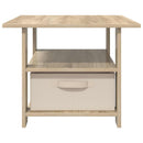 Sofabord Sonoma eg 77 x 55 x 42 cm Konstrueret træ