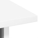 Sengebord med skuffe 2 pcs Hvid 41 x 40 x 45 cm Konstrueret træ